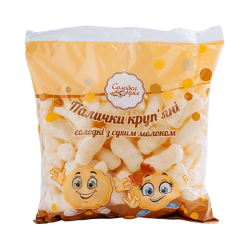 Кукурудзяні палочки солодкі з сухим молоком